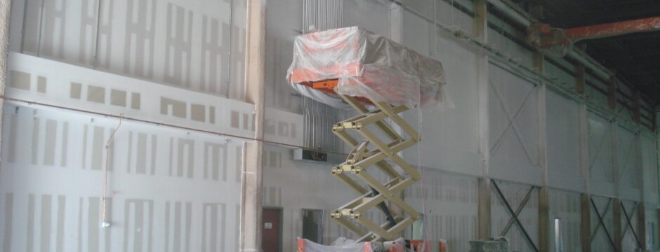 Drywall Repairs and Taping for Large Warehouse in Queens, NY Drywall, Installation, Repair, Tape and Spackle