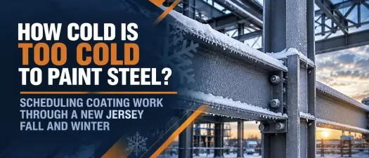  How Cold Is Too Cold to Paint Steel? Scheduling Coating Work Through a New Jersey Fall and Winter