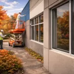  Fall commercial building maintenance checklist: exterior painting, caulking, and facade inspection