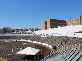  Project: Repainting of Baseball's Only National Historic Landmark, Hinchcliff Stadium in Paterson, NJ