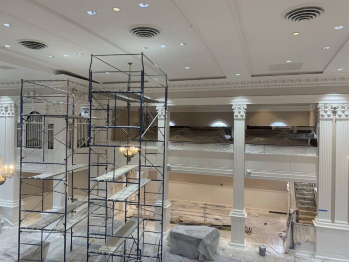  Project: Commercial Church Interior Painting, Short Hills, NJ Client: Archdiocese of Newark