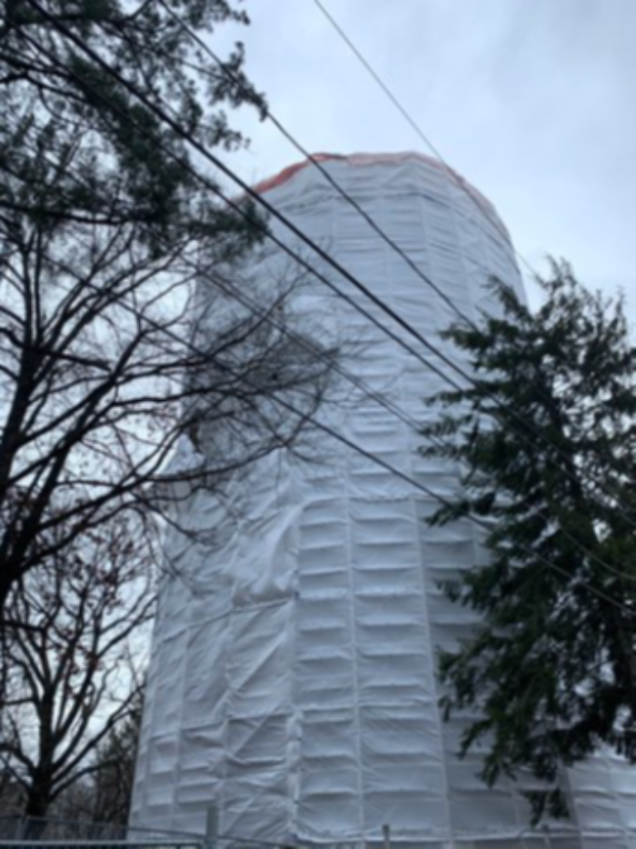  Project: Spring Valley Standpipe, Spring Valley, NY Client: Suez New York