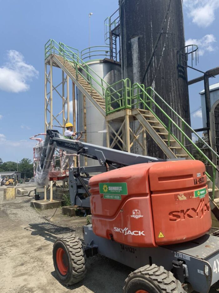 Project Exterior Asphalt Plant Painting, Haledon,… Alpine Painting