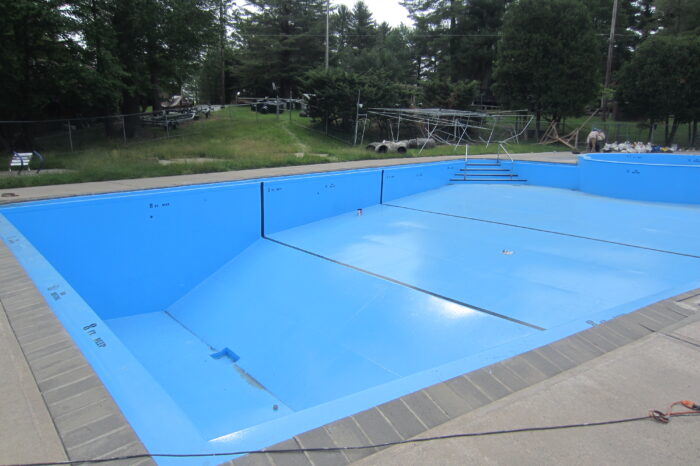 Swimming Pool Sandblasting and Painting