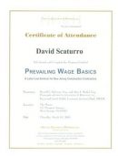  Prevailing Wage Basics - Certificate of Attendance
