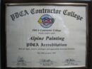  PDCA Contractor College Accreditation