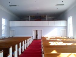 Inside Pleasantdale Presbyterian Church, West Orange NJ after church renovation by Alpine in 2013.