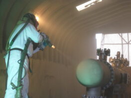 Heat Exchangers are fickle pieces of equipment that need to be coated properly to preform. Sandblasting